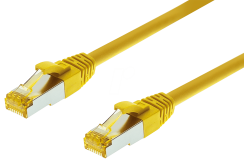 כבלים צהובים CAT5E נחושת