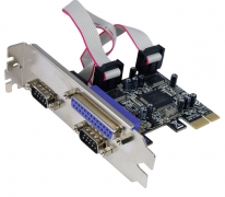 כרטיס PCI-E  פרלל RS232x2  + 1x