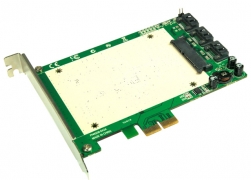 כרטיס PCI-E עבור SSD SATA 6G