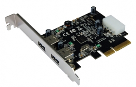 כרטיס PCI-E*4   2x USB3.1 10Gbps 