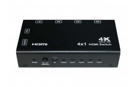 בורר HDMI מ-4 ל-1 + שלט PIP 4K2K עדיפות