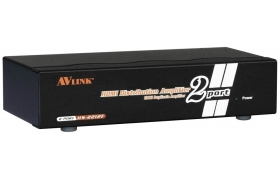 מפצל HDMI לשני מסכים HS-2212FS AV-LINK