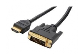 כבל HDMI/M-DVI/M באורך 15 מטר שחור