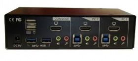 KVM HDMI 2PORT USB3.0 HUB Smart Touch AI832A WAVE